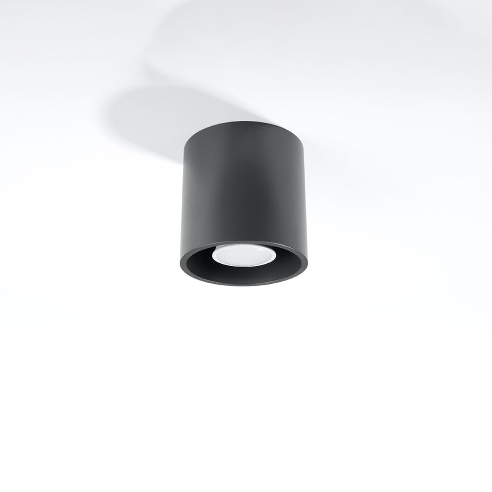 Tmavě šedé bodové svítidlo ø 10 cm Roda – Nice Lamps Nice Lamps