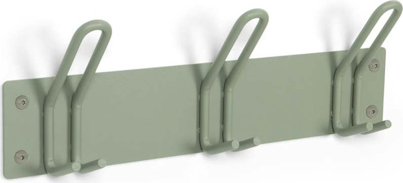 Zeleno-šedý kovový nástěnný věšák Miles – Spinder Design Spinder Design