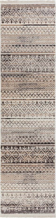 Béžový běhoun 60x230 cm Camino – Flair Rugs Flair Rugs