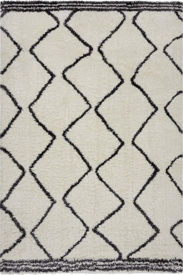 Bílý koberec 160x230 cm Riad Berber – Flair Rugs Flair Rugs