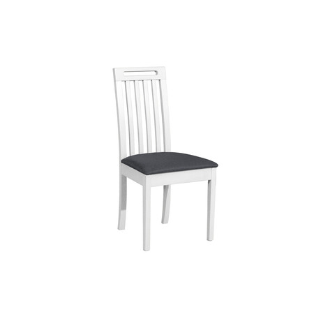 Jídelní židle ROMA 10 Tkanina 21B Bílá MIX-DREW