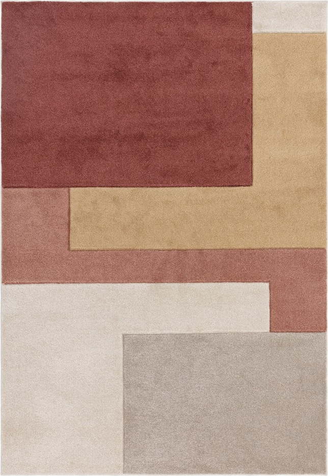 Koberec v cihlové barvě 120x170 cm Sketch – Asiatic Carpets Asiatic Carpets