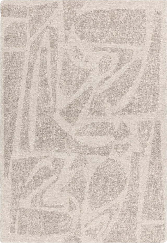 Krémový ručně tkaný vlněný koberec 160x230 cm Loxley – Asiatic Carpets Asiatic Carpets