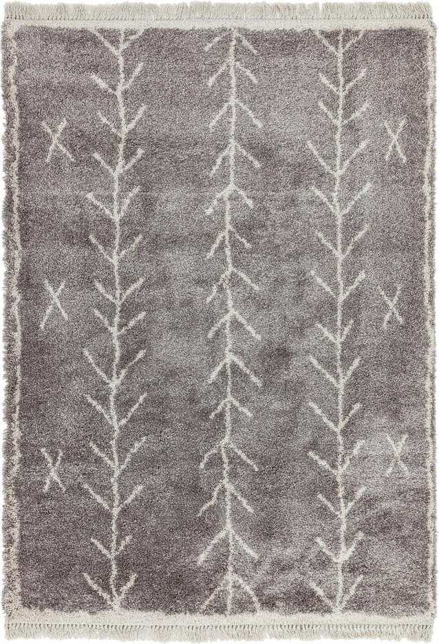Šedý koberec 160x230 cm Rocco – Asiatic Carpets Asiatic Carpets