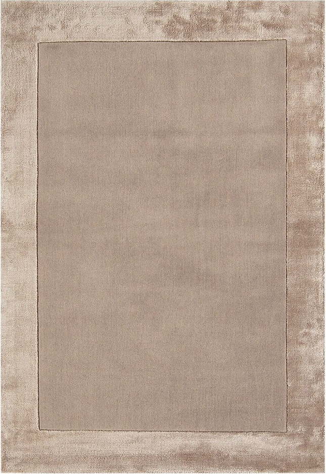 Světle hnědý ručně tkaný koberec s příměsí vlny 200x290 cm Ascot – Asiatic Carpets Asiatic Carpets