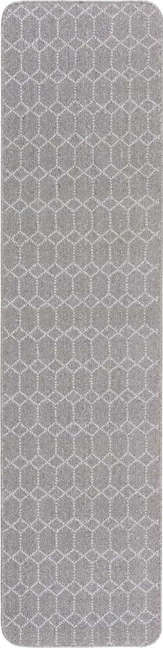 Světle šedý pratelný běhoun 57x230 cm Argyll – Flair Rugs Flair Rugs