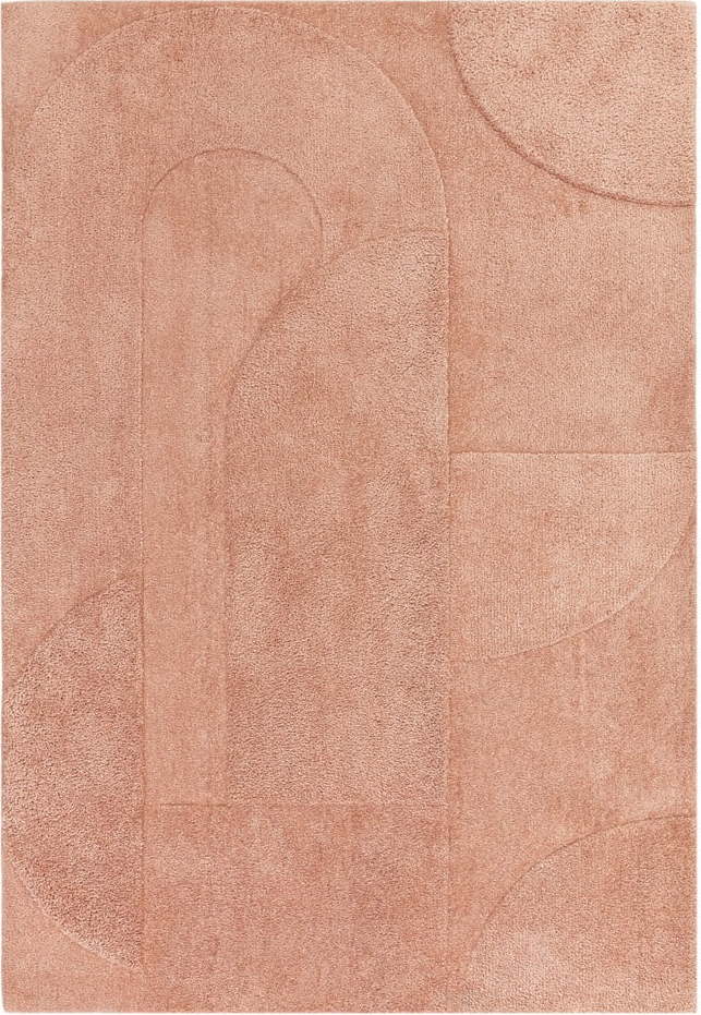 Růžový koberec 200x290 cm Tova – Asiatic Carpets Asiatic Carpets