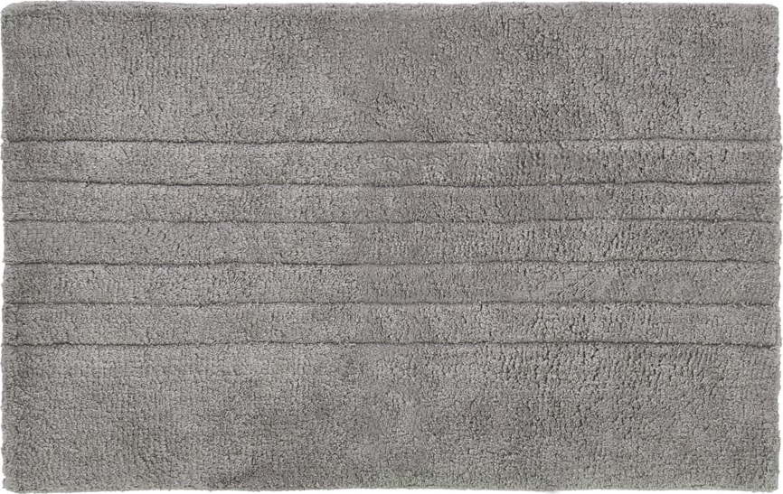 Šedá koupelnová předložka z bio bavlny 50x80 cm Soft – Södahl Södahl