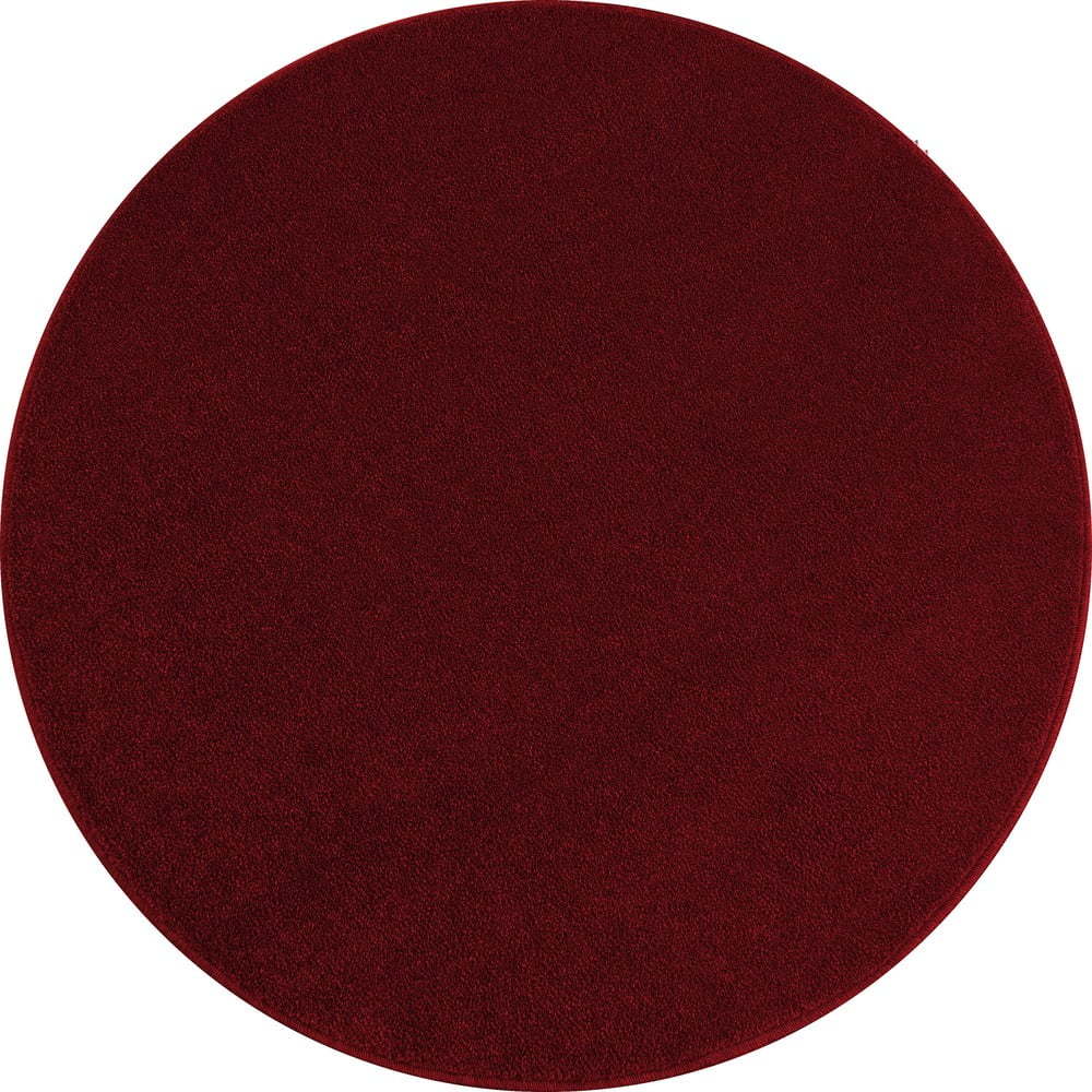 Vínový kulatý koberec ø 120 cm Ata – Ayyildiz Carpets Ayyildiz Carpets