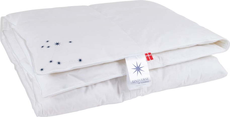 Zimní přikrývka s péřovou výplní 140x200 cm Capella Warm – Universe of Sleeping Universe of Sleeping