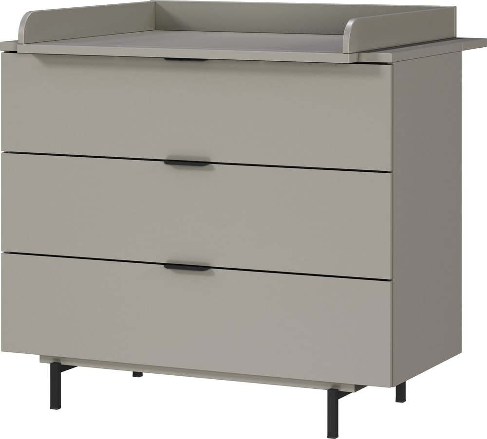 Šedá dětská komoda s přebalovacím pultem 105x102x54 cm Tomino – Germania Germania
