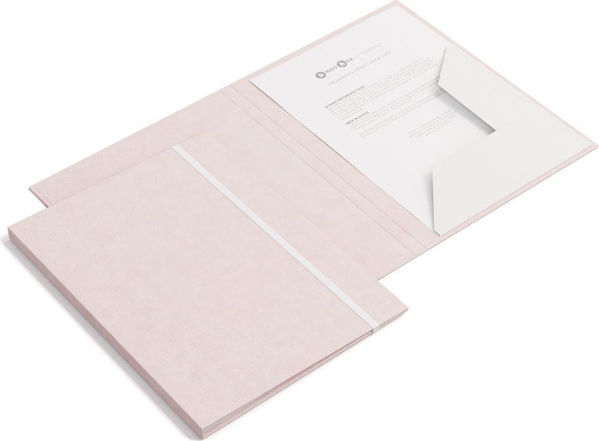 Kartonový organizér na dokumenty Paulina Restore Paper Laminate A4 – Bigso Bigso