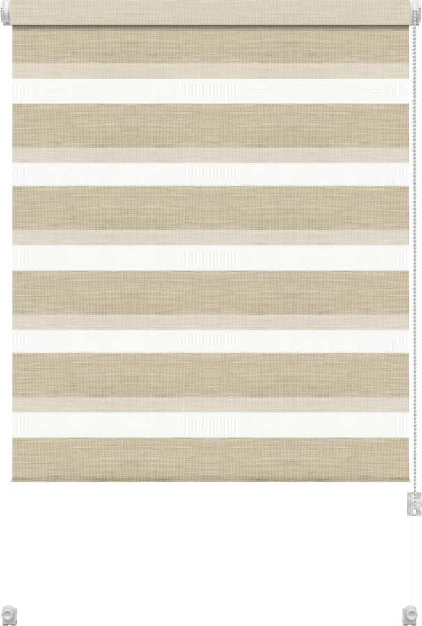 Krémová roleta den a noc 97x150 cm Zebra Natur – Gardinia Gardinia