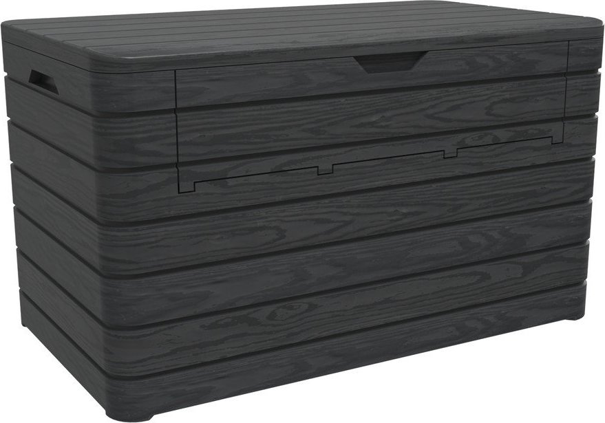 Tmavě šedý zahradní úložný box Dolomiti – Toomax TOOMAX