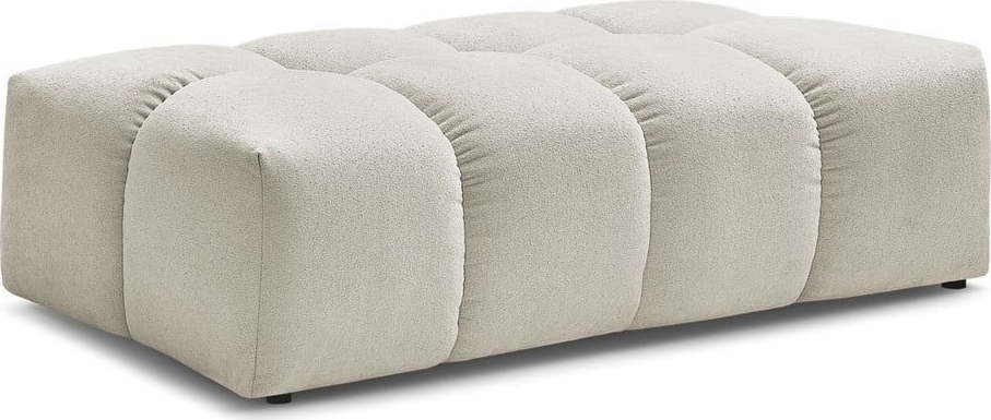 Béžová podnožka z textilie bouclé Everest – Bobochic Paris Bobochic Paris