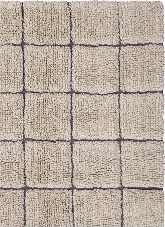 Béžový ručně tkaný vlněný koberec 170x240 cm Mosaic Sandstone – Lorena Canals Lorena Canals