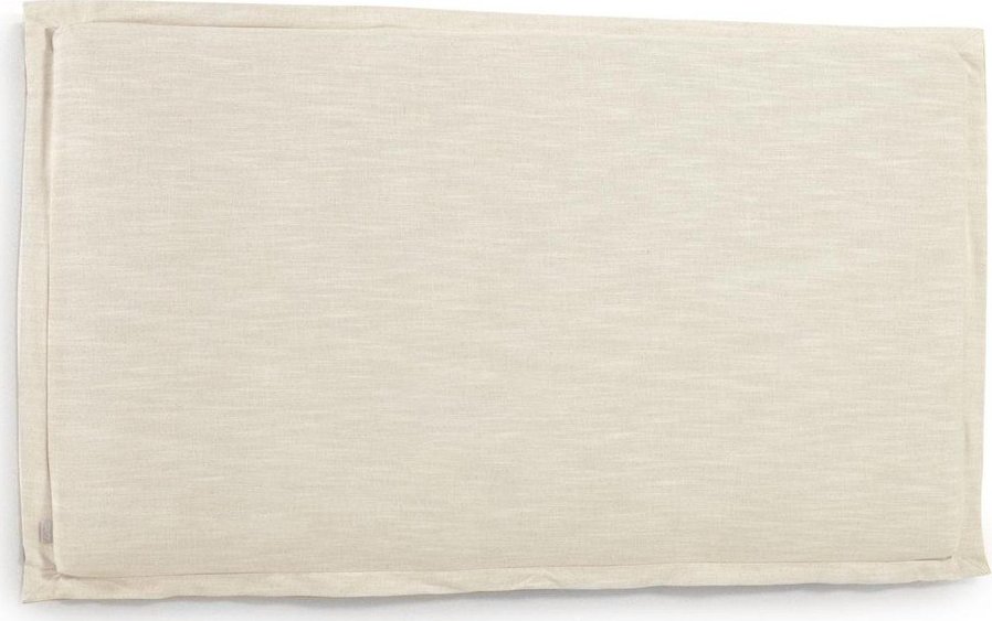 Bílé čalouněné čelo postele 206x106 cm Tanit – Kave Home Kave Home