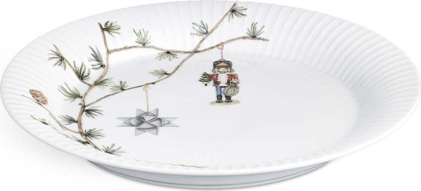 Bílý porcelánový talíř s vánočním motivem ø 27 cm Hammershøi Christmas – Kähler Design Kähler Design