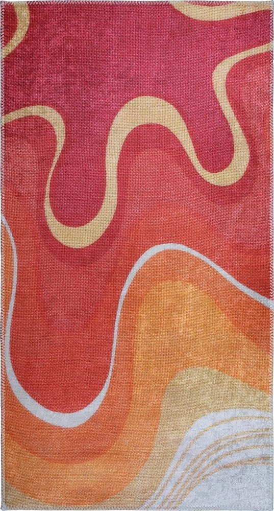 Červený/oranžový pratelný koberec 160x230 cm Colors of Joy – Vitaus Vitaus