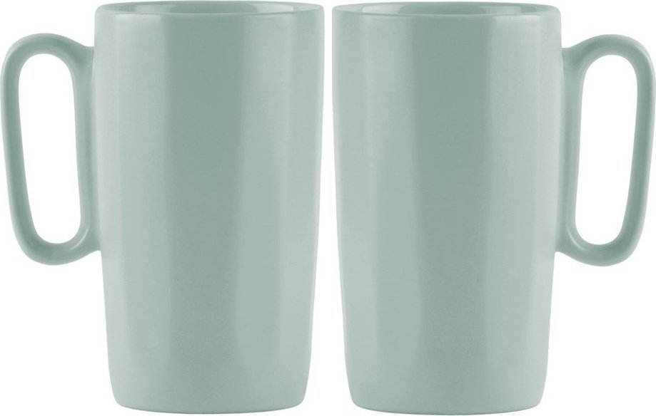 Hrnky z kameniny v mentolové barvě v sadě 2 ks 330 ml Fuori – Vialli Design Vialli Design