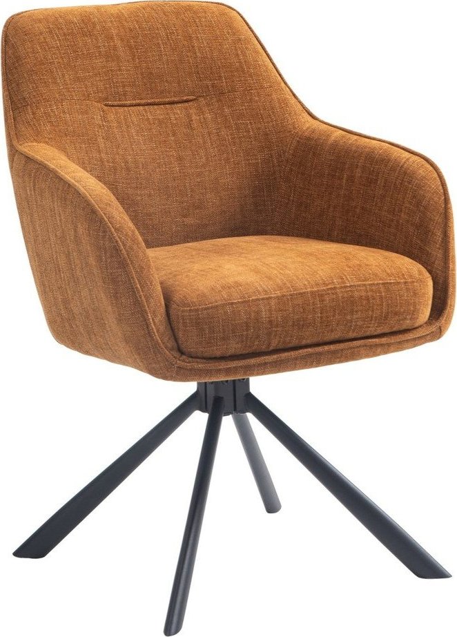 Oranžové jídelní židle v sadě 2 ks Avola – Unique Furniture Unique Furniture