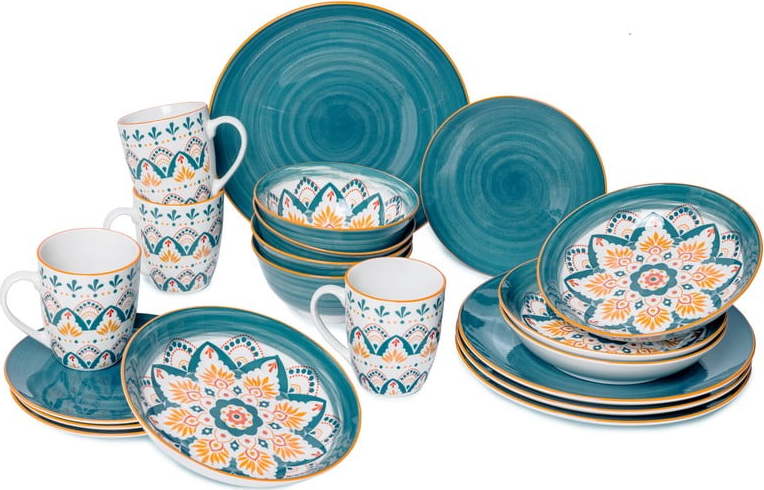 Porcelánové nádobí v sadě 30 kusů Bonami Essentials Hestia Bonami Essentials
