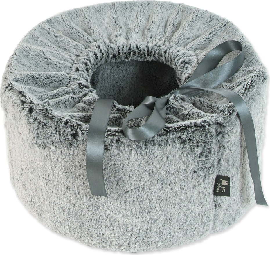 Šedý pelíšek pro kočku ø 58 cm Magic Cat – Plaček Pet Products Plaček Pet Products