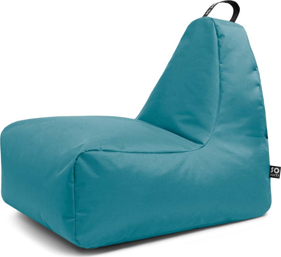 Tyrkysový sedací vak Chill L – So Soft? So Soft?