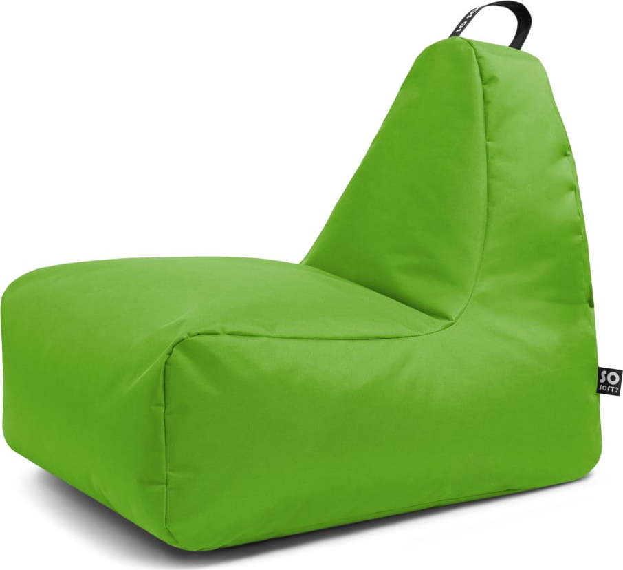 Zelený sedací vak Chill L – So Soft? So Soft?